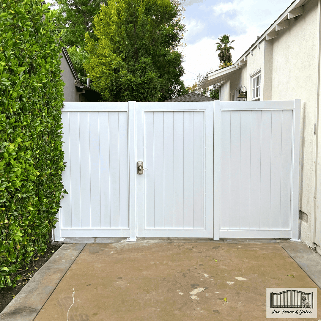 Handmade fence and Pedestrian gate