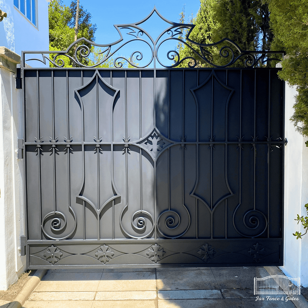 Swing Gate Front Driveway.
