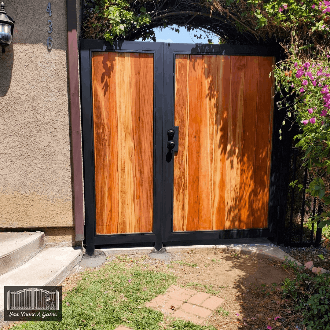Gate Wood and Metal