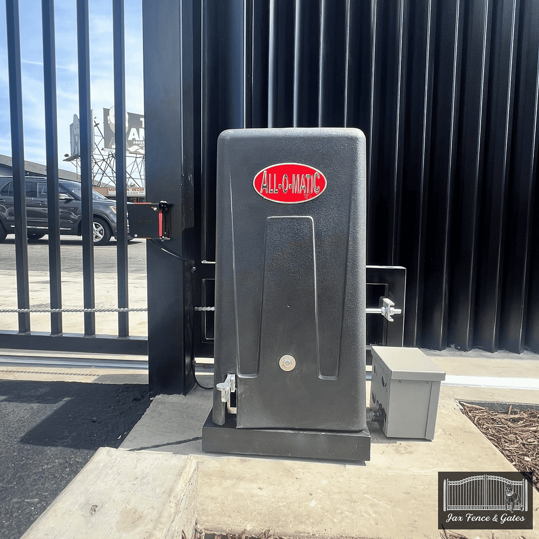 Installed All-O-matic Gate Operator Opener