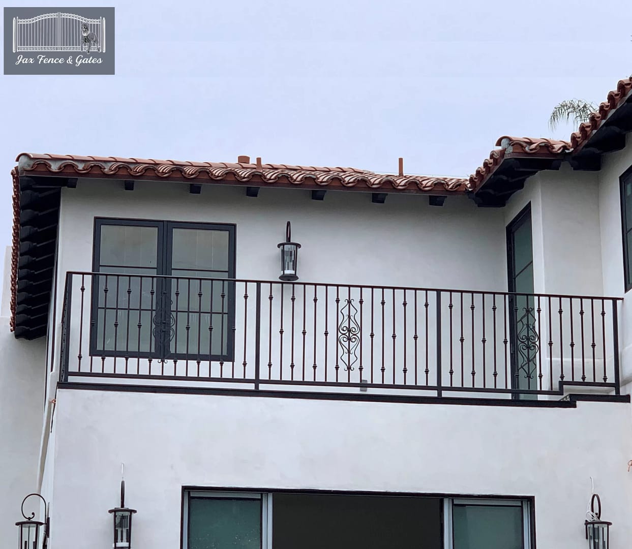 Custom metal handrail handrails