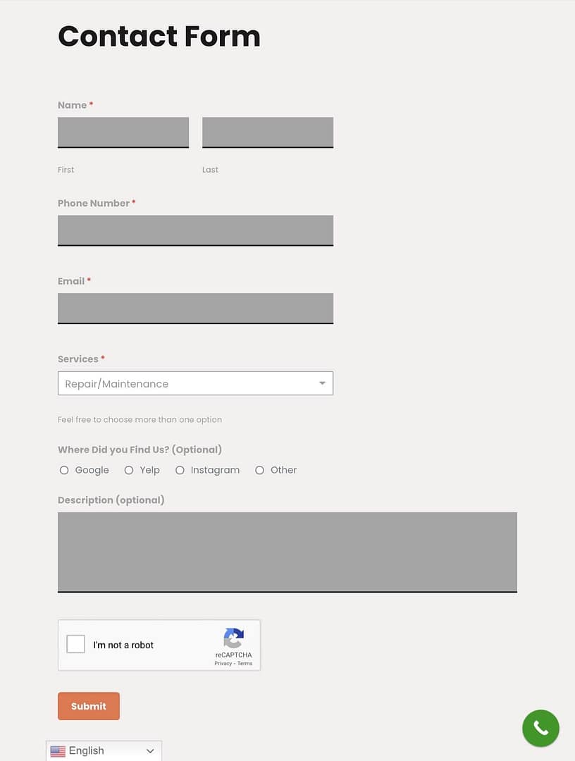 Jax Fence and Gates Contact Form
